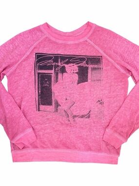 Y2K Vintage Marilyn Monroe Burnout Lightweight Crewneck Sweatshirt
